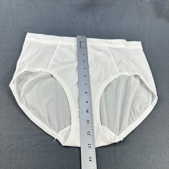 Bali Women's Size 2XL Panty Hi Cut Smoothing White New Without Tags - Picture 6 of 7
